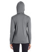 Team 365 Ladies' Zone Performance Hooded T-Shirt sport graphite ModelBack