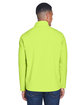 Team 365 Men's Leader Soft Shell Jacket safety yellow ModelBack