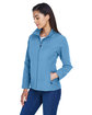 Team 365 Ladies' Leader Soft Shell Jacket sport light blue ModelQrt