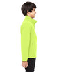 Team 365 Youth Leader Soft Shell Jacket safety yellow ModelSide