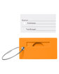 Prime Line AirTag Luggage Tag orange ModelBack