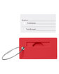 Prime Line AirTag Luggage Tag red ModelBack