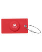 Prime Line AirTag Luggage Tag red DecoFront