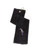 Prime Line Tri-Fold Golf Towel black DecoFront
