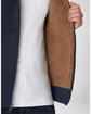 Dickies Men's Fleece-Lined Full-Zip Hooded Sweatshirt dark navy OFFront