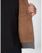 Dickies Men's Fleece-Lined Full-Zip Hooded Sweatshirt dark heather gry OFFront