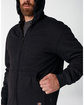 Dickies Men's Fleece-Lined Full-Zip Hooded Sweatshirt black OFBack