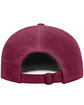 J America Adult Artifact Cap burgundy ModelBack