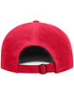 J America Adult Artifact Cap red ModelBack