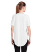 tasc Ladies' Longline T-Shirt white ModelBack