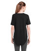 tasc Ladies' Longline T-Shirt black ModelBack