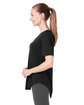 tasc Ladies' Longline T-Shirt black ModelSide