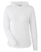 tasc Ladies' Recess Hooded Pullover white OFFront