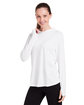 tasc Ladies' Recess Hooded Pullover white ModelQrt