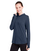 tasc Ladies' Recess Hooded Pullover classic navy ModelQrt