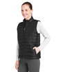 tasc Ladies' Quilted Puffer Vest black ModelQrt