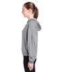 tasc Ladies' Studio Hooded Fleece heather gray ModelSide