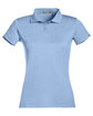 tasc Ladies' Air Lightweight Polo polar heather OFFront