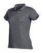 tasc Ladies' Air Lightweight Polo black heather OFQrt