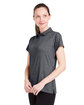 tasc Ladies' Air Lightweight Polo black heather ModelQrt