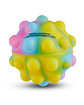 Prime Line Tie Dye Push Pop Bubble Ball  Fidget Sensory Toy rainbow ModelBack