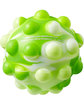 Prime Line Push Pop Bubble Ball Fidget Sensory Toy swirl lime ModelBack