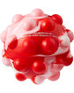 Prime Line Push Pop Bubble Ball Fidget Sensory Toy swirl red ModelBack