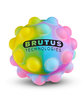 Prime Line Tie Dye Push Pop Bubble Ball  Fidget Sensory Toy rainbow DecoFront