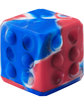 Prime Line Push Pop Bubble Cube Fidget Sensory Toy patriotic ModelQrt