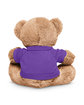 Prime Line 7" Plush Bear With T-Shirt purple ModelBack