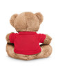 Prime Line 7" Plush Bear With T-Shirt red ModelBack