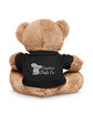 Prime Line 7" Plush Bear With T-Shirt black DecoBack