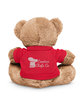 Prime Line 7" Plush Bear With T-Shirt red DecoBack