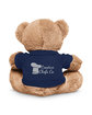 Prime Line 7" Plush Bear With T-Shirt navy blue DecoBack