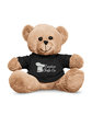Prime Line 7" Plush Bear With T-Shirt black DecoFront