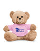 Prime Line 7" Plush Bear With T-Shirt pink DecoFront