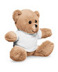 Prime Line 7" Plush Bear With T-Shirt white ModelQrt