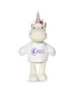 Prime Line 8.5" Plush Unicorn With T-Shirt white DecoFront
