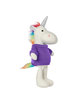 Prime Line 8.5" Plush Unicorn With T-Shirt purple ModelQrt