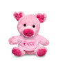 Prime Line 7" Plush Pig With T-Shirt pink DecoFront