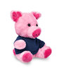 Prime Line 7" Plush Pig With T-Shirt navy blue ModelQrt
