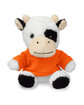 Prime Line 7" Plush Cow With T-Shirt  