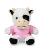 Prime Line 7" Plush Cow With T-Shirt  