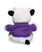 Prime Line 7" Plush Cow With T-Shirt purple ModelBack