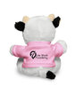Prime Line 7" Plush Cow With T-Shirt pink DecoBack