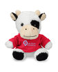 Prime Line 7" Plush Cow With T-Shirt red DecoFront