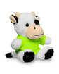 Prime Line 7" Plush Cow With T-Shirt lime green ModelQrt