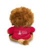 Prime Line 7" Plush Lion With T-Shirt red DecoBack