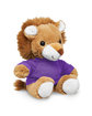 Prime Line 7" Plush Lion With T-Shirt purple ModelQrt