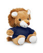 Prime Line 7" Plush Lion With T-Shirt navy blue ModelQrt